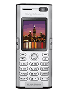 Best available price of Sony Ericsson K600 in Vcs